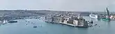 View of Senglea from Valletta