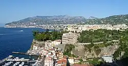 Vesuvius overlooking Sorrento and the Bay of Naples