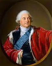 Stanislaus Augustus Poniatowski, former King of Poland, 1796. Versailles Collection.