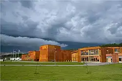 Newly built Viimsi Secondary School in Haabneeme