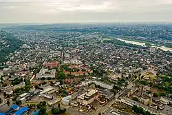 Vilijampolė from air