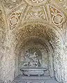 The ceiling of the grotto.