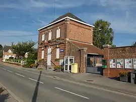 The town hall in Villereau