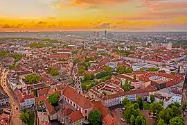 Vilnius skyline