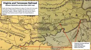 old railroad map