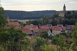 Virnsberg Castle in Virnsberg, Flachslanden