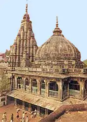 The current structure of Vishnupad Temple, Gaya, Bihar is built by Maharani Ahilyabai Holkar in 1787