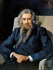 Nikolai Yaroshenko, Portrait of Vladimir Solovyov, 1892