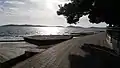 Hexagon beach at the Punta peninsula.