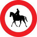 14a: Riding prohibited