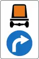 15a: Prescribed direction for transport with dangerous goods