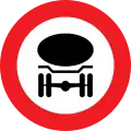 7d: Tank or fuel vehicle prohibited