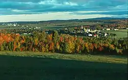 Saint-Camille from the hills