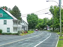 View of the village.