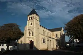 The church in Saint-Molf