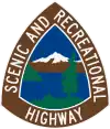 Washington State Scenic and Recreational Highway marker