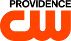 The CW network logo with the word Providence above it in a sans serif.