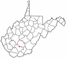 Location of Bradley, West Virginia