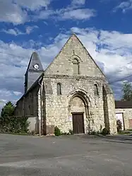 The church in Wacquemoulin