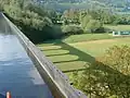 A view of the Dee Valley from the aqueduct