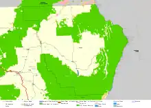 Map of Wallowa County