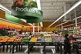 Fresh food area at a Supercentre in Laval, Quebec, in November 2012