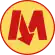 The logo of Warsaw Metro.