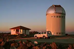 Warsaw telescope dome and control building