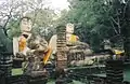 Reclining Buddha statue in Wat Phra Kaeo