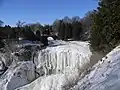 Webster's Falls in Winter