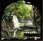 Waterfall at Rock Garden, Chandigarh