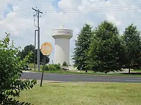 Water tower in Horn Lake