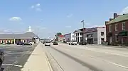 Looking east on Emmitt Avenue (U.S. Highway 23) in Waverly