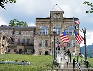 Webster County Courthousein Webster Springs, 2007