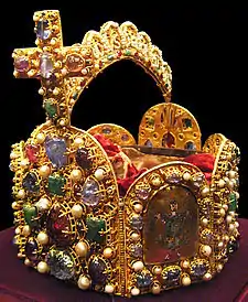 Imperial Crown of the Holy Roman Empire - coronation crown of Holy Roman Emperors-elect, the German Kings.