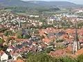 View over the old town of Wernigerode