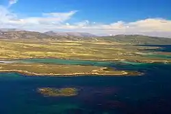 West Falkland from Keppel Island