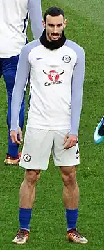 Davide Zappacosta in Chelsea colours, 2017