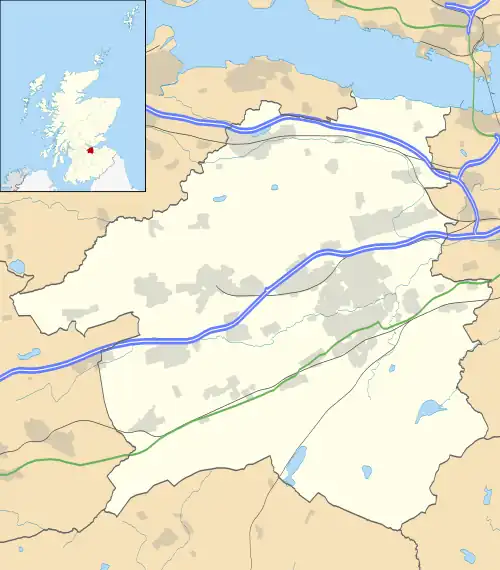 Winchburgh is located in West Lothian