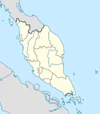 SZB /WMSA is located in Peninsular Malaysia