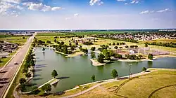 Areal view of Tilden Rodgers Sports Complex