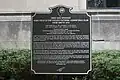 Commemorative sign on Wood Street, outside the UIC Department of Psychiatry