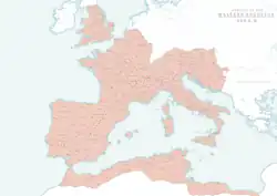 The Western Roman Empire in AD 400