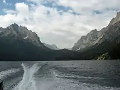 The SW end of Redfish Lake (Redfish Lake Creek Canyon)