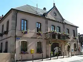 The town hall in Westhouse