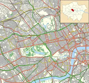 Strand, London is located in City of Westminster