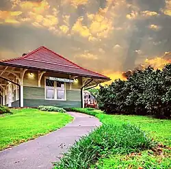 Southern Railways historic passenger depot