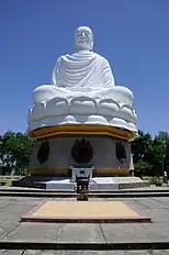 Sitting Buddha statueLong Sơn PagodaNha Trang