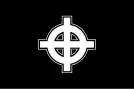 A Celtic Cross Flag used by White Supremacists