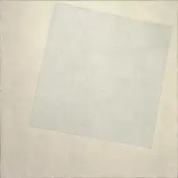 White Square (also known as White on White), 1918. Museum of Modern Art, New York City